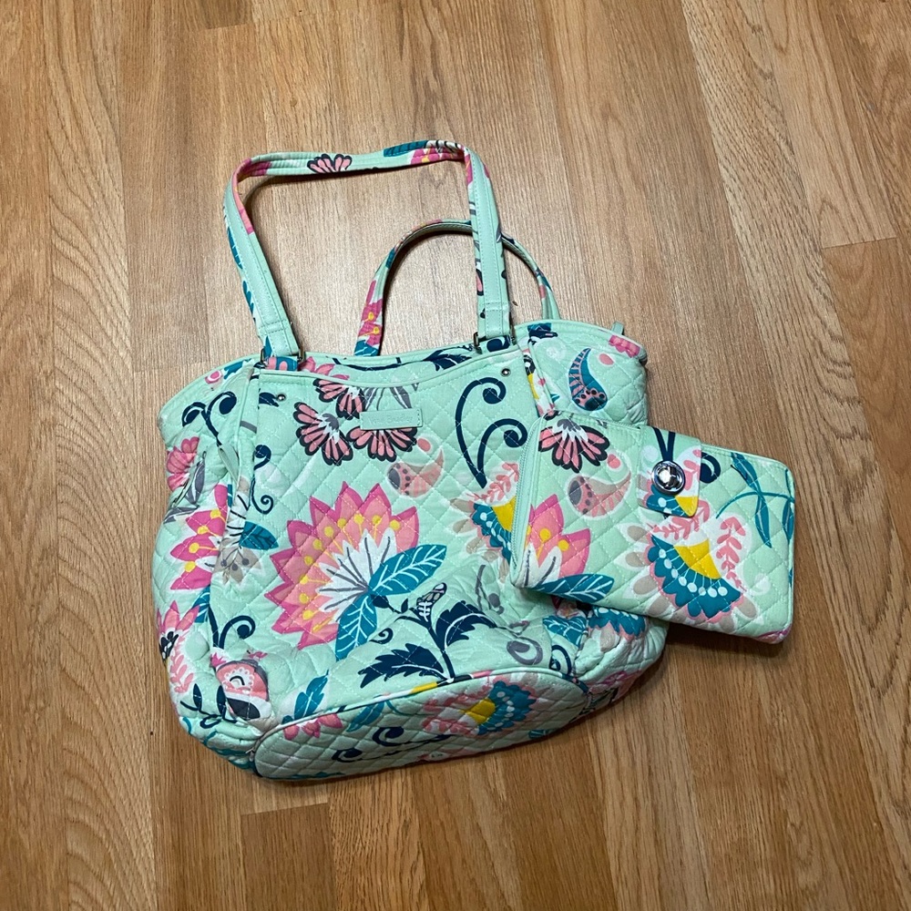 Vera Bradley Purse and Wallet
